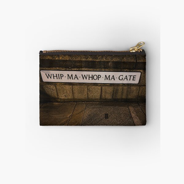 Item preview, Whip-Ma-Whop-Ma-Gate Historic Street Sign of York designed and sold by Astute-Artio-Photography.