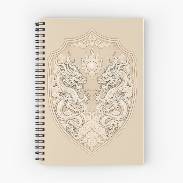 Item preview, Tran Dynasty Dragon: Two Dragons Flanking The Moon #8 designed and sold by Rising Drake.