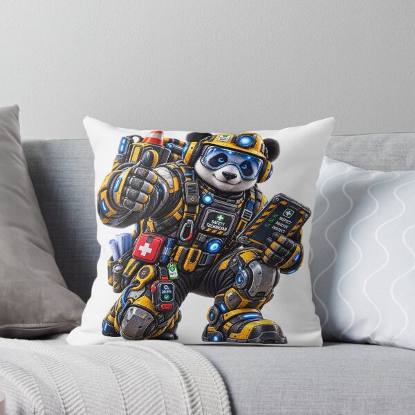 Item preview, Steel Panda — Industrial Safety Technician | Mechanical Panda Worker designed and sold by SteelCoat Studio.