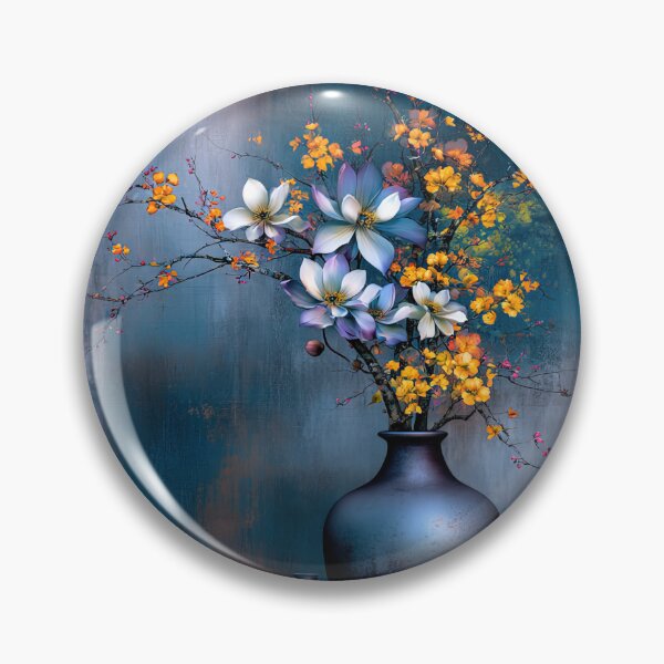 Item preview, Harmonies of Amber and Cerulean designed and sold by bloorose.