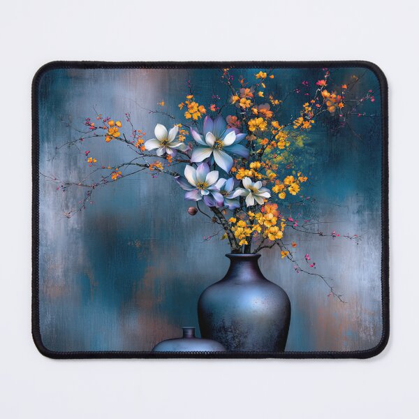 Item preview, Harmonies of Amber and Cerulean designed and sold by bloorose.