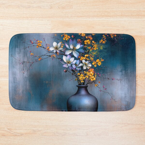Item preview, Harmonies of Amber and Cerulean designed and sold by bloorose.