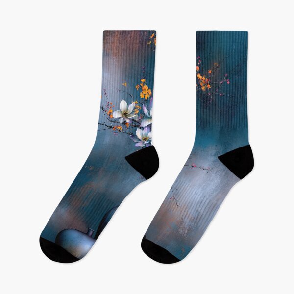 Item preview, Harmonies of Amber and Cerulean designed and sold by bloorose.