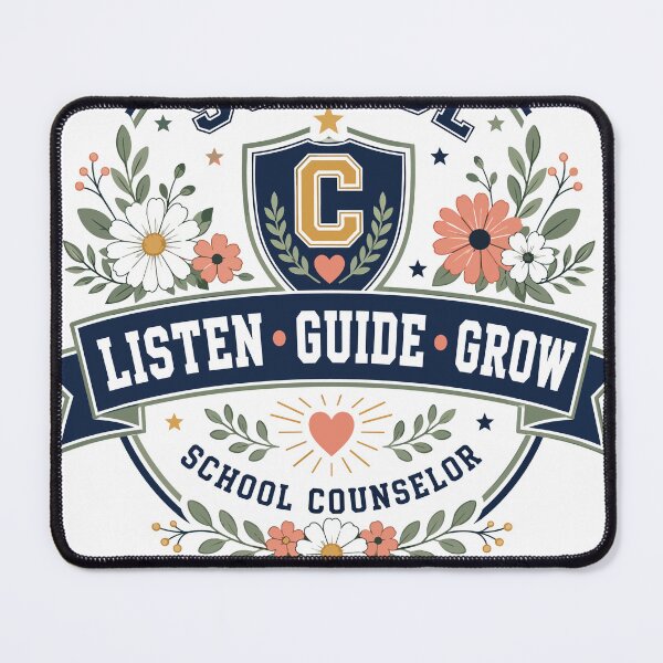 Item preview, Listen Guide Grow School Counselor Floral Shirt designed and sold by The Vault Shop.