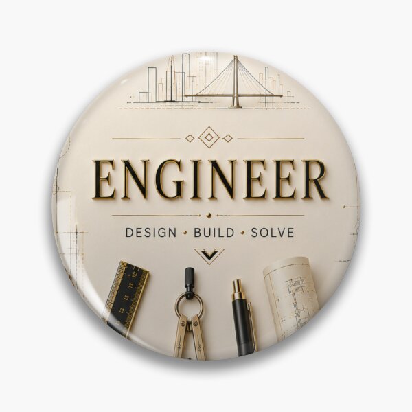 Item preview, Elegant Engineer – Cream & Gold Engineering Blueprint Design designed and sold by HO•Designs.