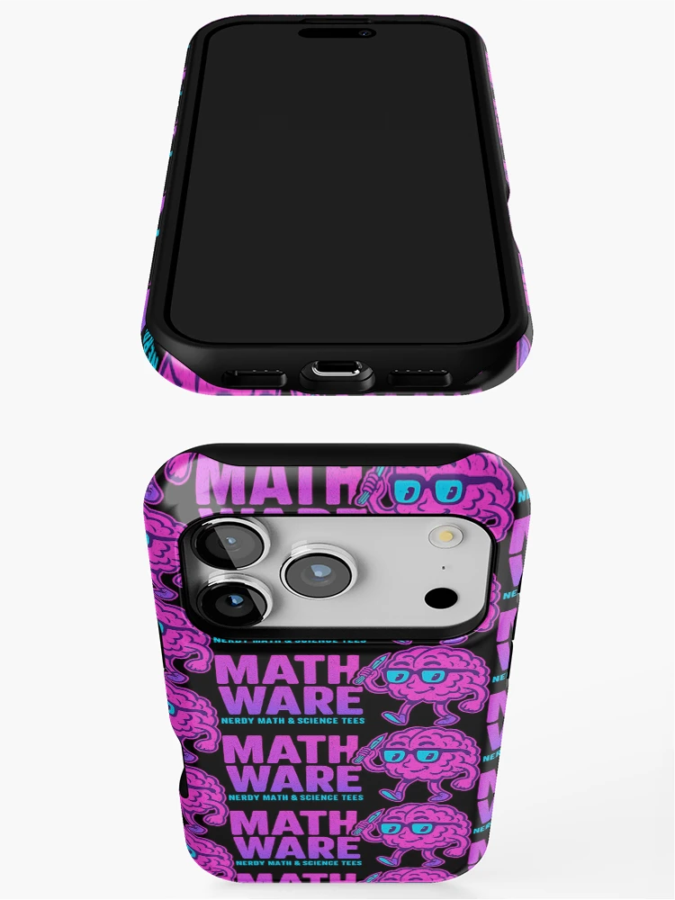 Thumbnail 3 of 4, iPhone Case, MathWare Nerdy Math and Science Tees designed and sold by MathWare MathClips.