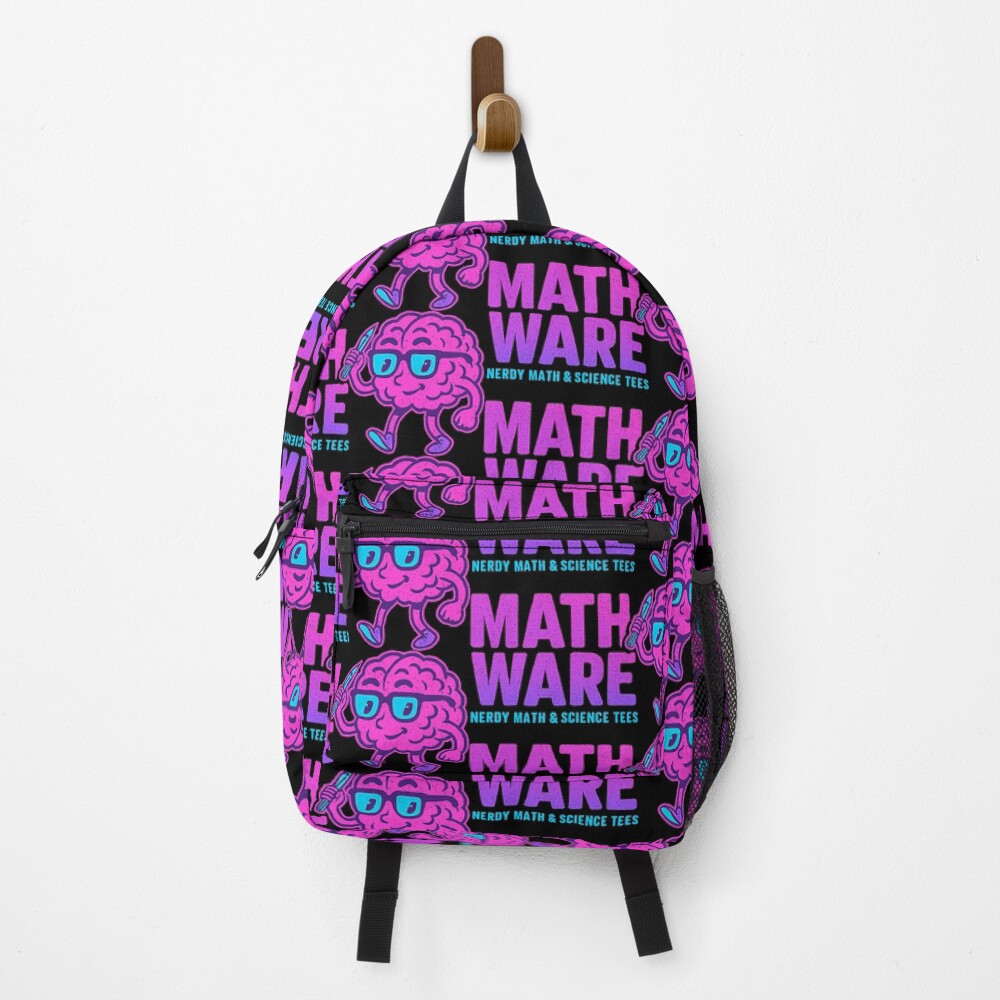 Item preview, Backpack designed and sold by MathWarez.