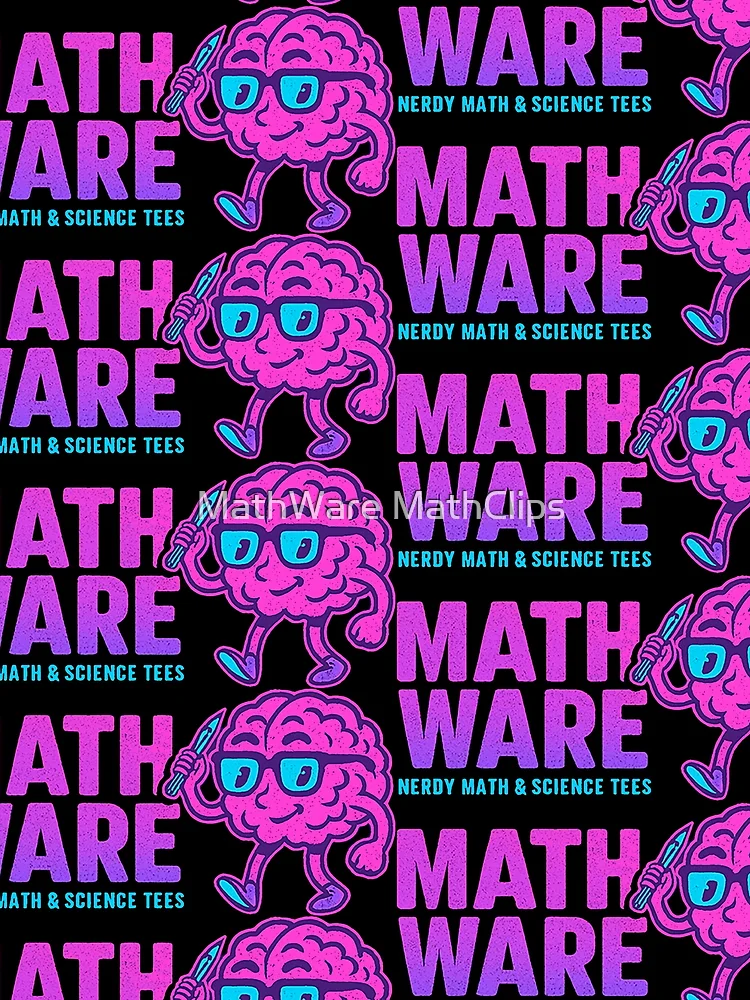 Thumbnail 3 of 3, Scarf, MathWare Nerdy Math and Science Tees designed and sold by MathWare MathClips.