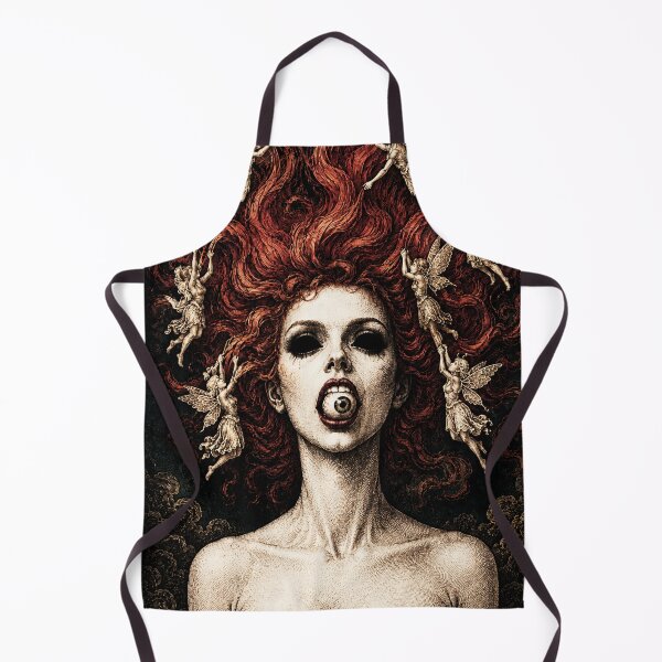 Item preview, The Fire-Eyed Queen designed and sold by Flower Magic .