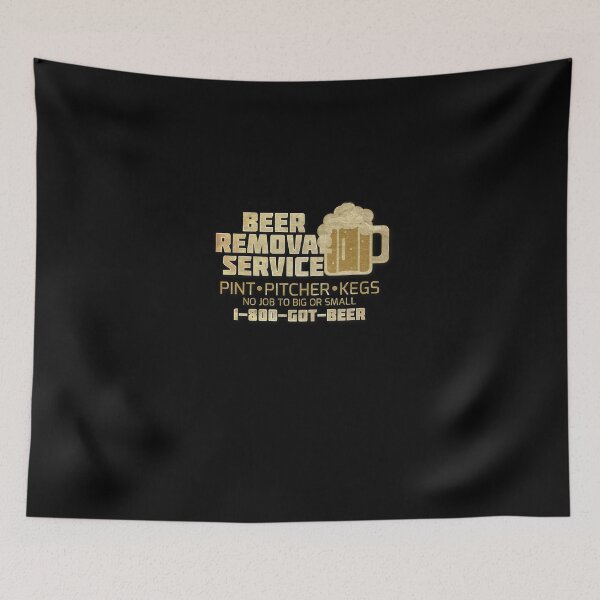 Item preview, Beer Lover Gift Funny Meme Shirt Mug Beer Removal Service designed and sold by djpraxis.