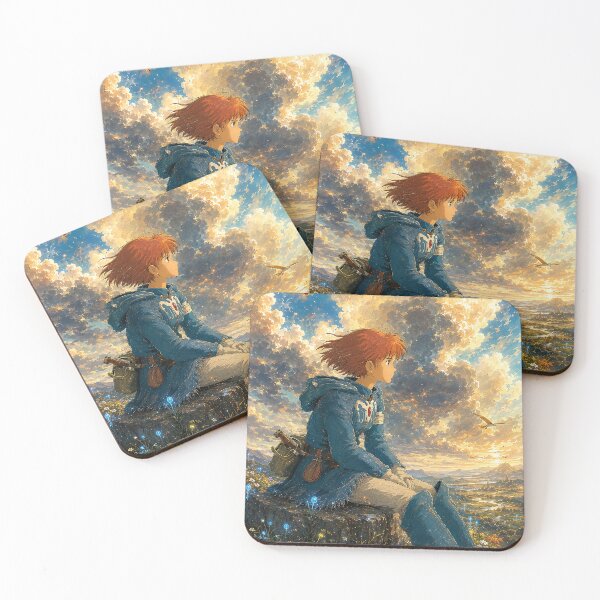 Item preview, Nausicaä at Sunset in the Valley of the Wind designed and sold by AuronSama.