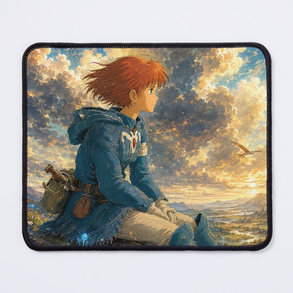 Item preview, Nausicaä at Sunset in the Valley of the Wind designed and sold by AuronSama.
