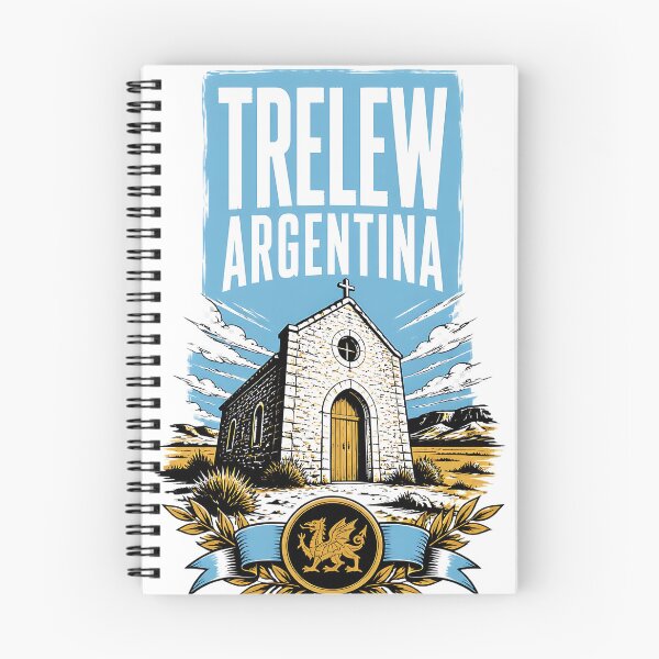 Item preview, Trelew Argentina Vintage Travel Tourism designed and sold by TravelersGems.