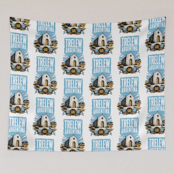 Item preview, Trelew Argentina Vintage Travel Tourism designed and sold by TravelersGems.