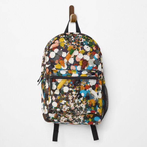 Item preview, Multicolor Crayon Explosion 3D Mixed Media Art designed and sold by THE SPLATTERED HAUS BY SAGE BANKS.