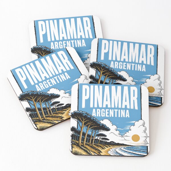Item preview, Pinamar Argentina Vintage Travel Tourism designed and sold by TravelersGems.