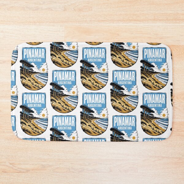 Item preview, Pinamar Argentina Vintage Travel Tourism designed and sold by TravelersGems.