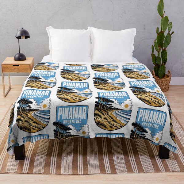 Item preview, Pinamar Argentina Vintage Travel Tourism designed and sold by TravelersGems.