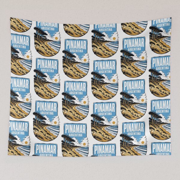 Item preview, Pinamar Argentina Vintage Travel Tourism designed and sold by TravelersGems.