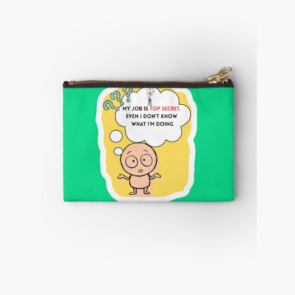 Item preview, My Job Is Top Secret Funny Corporate Office Humor Shirt designed and sold by Funnygiftsstudio .