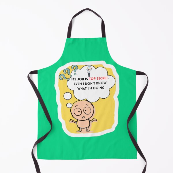 Item preview, My Job Is Top Secret Funny Corporate Office Humor Shirt designed and sold by MariaPCMaria.