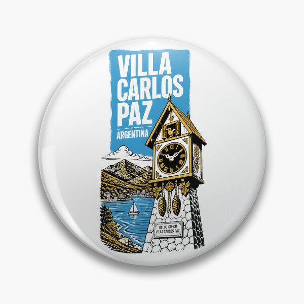 Item preview, Villa Carlos Paz Argentina Vintage Travel Tourism designed and sold by TravelersGems.