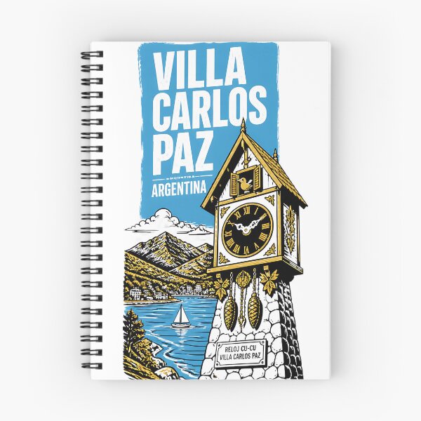 Item preview, Villa Carlos Paz Argentina Vintage Travel Tourism designed and sold by TravelersGems.