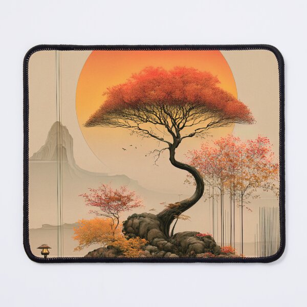 Item preview, Ember Silhouette of the Zen Garden designed and sold by bloorose.