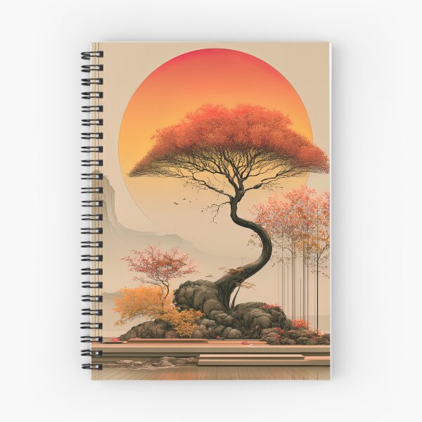 Item preview, Ember Silhouette of the Zen Garden designed and sold by bloorose.