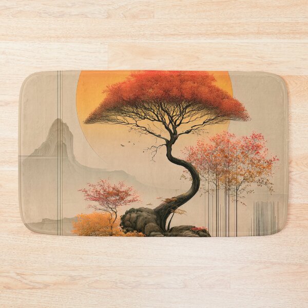 Item preview, Ember Silhouette of the Zen Garden designed and sold by bloorose.