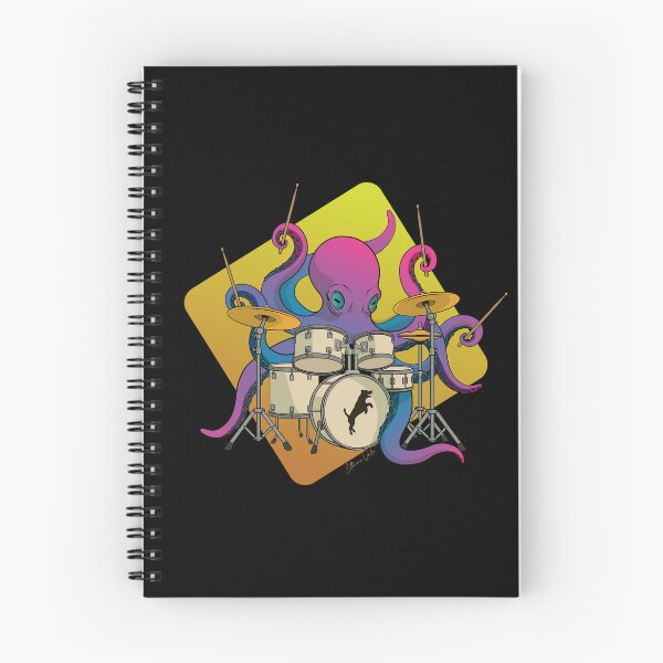 Item preview, Drummer Octopus - Beast Beats Collection designed and sold by EthianVale.