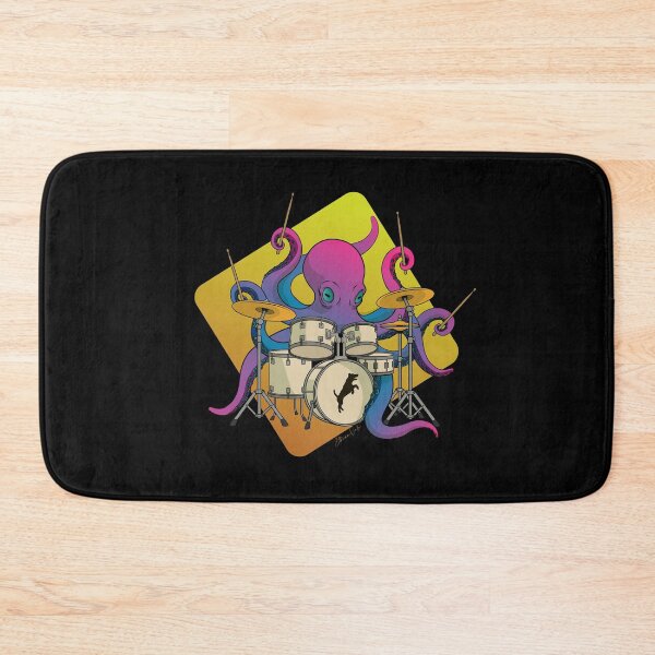 Item preview, Drummer Octopus - Beast Beats Collection designed and sold by EthianVale.