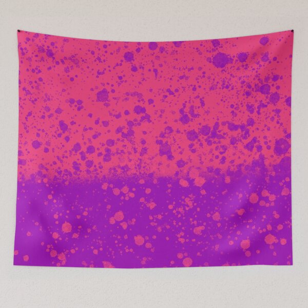 Item preview, Purple and Pink Splatter Art designed and sold by DanielleGensler.