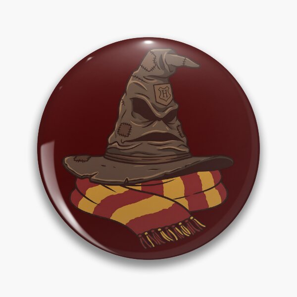 Item preview, Magical Sorting Wizard Hat & Red Gold Scarf - House Pride Art designed and sold by KreonaTime.