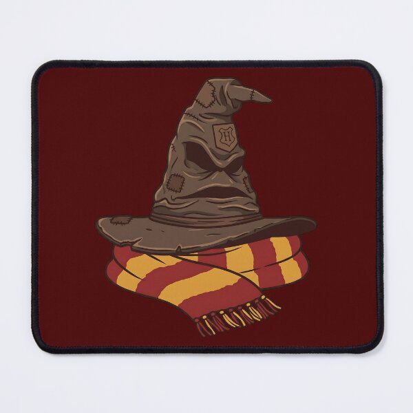 Item preview, Magical Sorting Wizard Hat & Red Gold Scarf - House Pride Art designed and sold by KreonaTime.