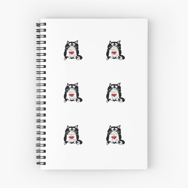 Item preview, Cute tuxedo cat pattern designed and sold by KPlayerAdhder.