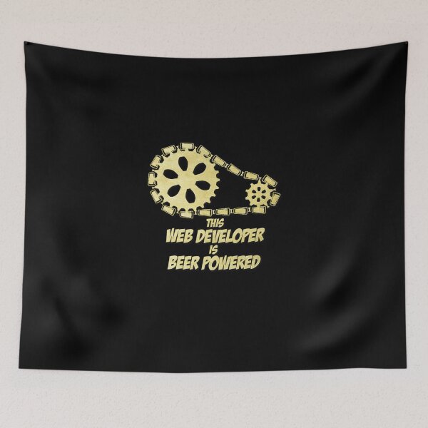 Item preview, Gift For Web Developer Programmer IT Computer or Tech Who Loves Beer Fun Meme designed and sold by djpraxis.