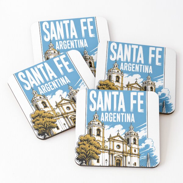 Item preview, Santa Fe Argentina Vintage Travel Tourism designed and sold by TravelersGems.