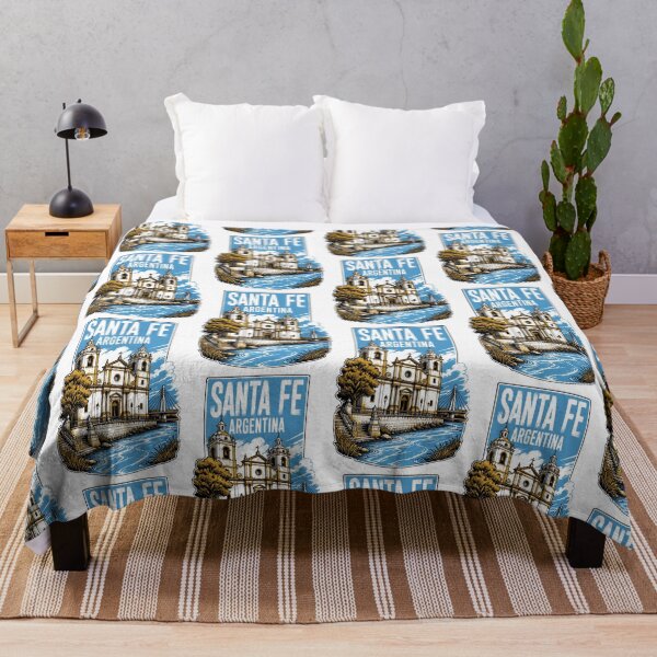 Item preview, Santa Fe Argentina Vintage Travel Tourism designed and sold by TravelersGems.