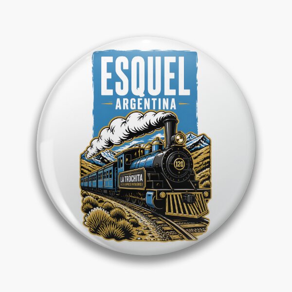 Artikelvorschau, Esquel Argentina Vintage Travel Tourism entworfen und verkauft von TravelersGems.