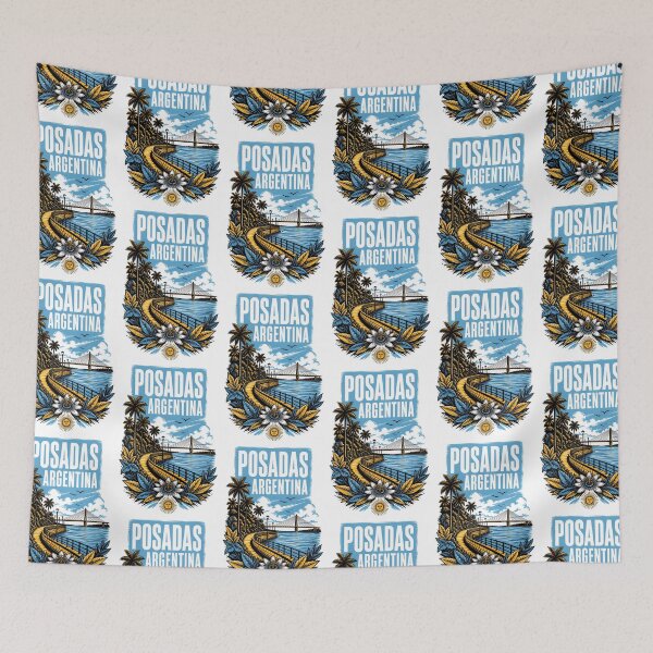 Item preview, Posadas Argentina Vintage Travel Tourism designed and sold by TravelersGems.