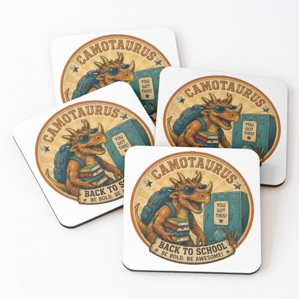 Item preview, ¡El Camotaurus Vuelve al Colegio! designed and sold by JonysCreativeDesigns.