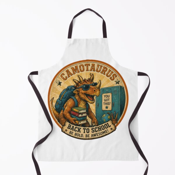 Item preview, ¡El Camotaurus Vuelve al Colegio! designed and sold by JonysCreativeDesigns.