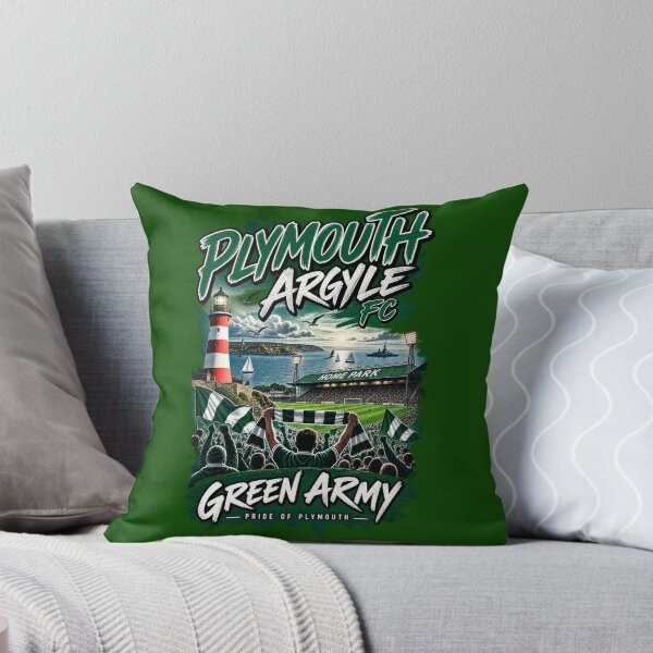 Item preview, Plymouth Argyle FC Green Army T-Shirt | Pride of Plymouth | Retro Football Fan Design | Home Park Supporter Gift designed and sold by GarnerSupplyCo.