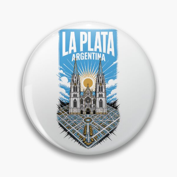 Item preview, La Plata Argentina Vintage Travel Tourism designed and sold by TravelersGems.