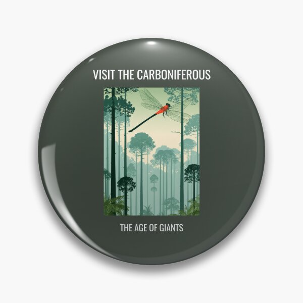 Item preview, Carboniferous Era Prehistoric Vintage Travel Poster designed and sold by Artmugic.