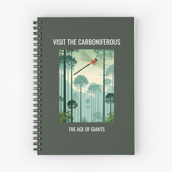 Item preview, Carboniferous Era Prehistoric Vintage Travel Poster designed and sold by Artmugic.