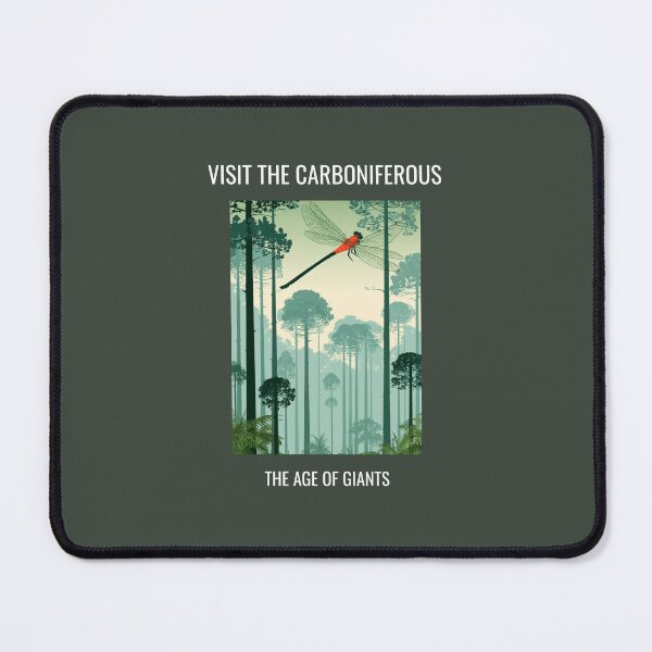 Item preview, Carboniferous Era Prehistoric Vintage Travel Poster designed and sold by Artmugic.