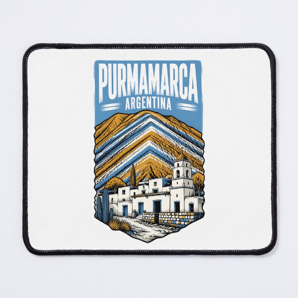 Item preview, Purmamarca Argentina Vintage Travel Tourism designed and sold by TravelersGems.