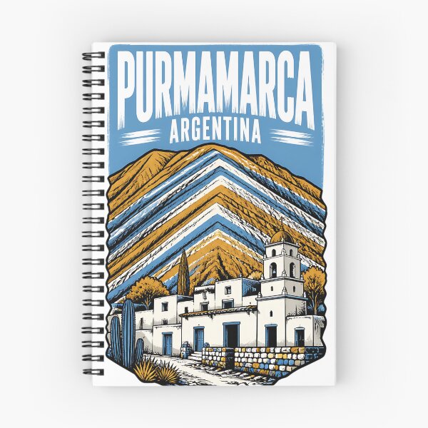 Item preview, Purmamarca Argentina Vintage Travel Tourism designed and sold by TravelersGems.